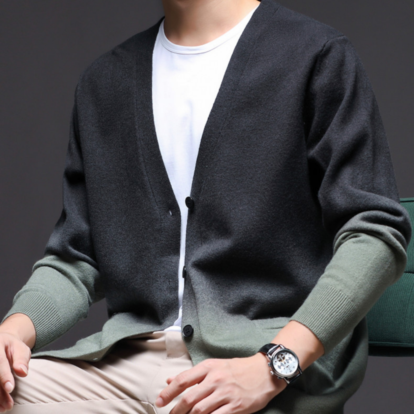 Velvet Horizon Wool Cardigan