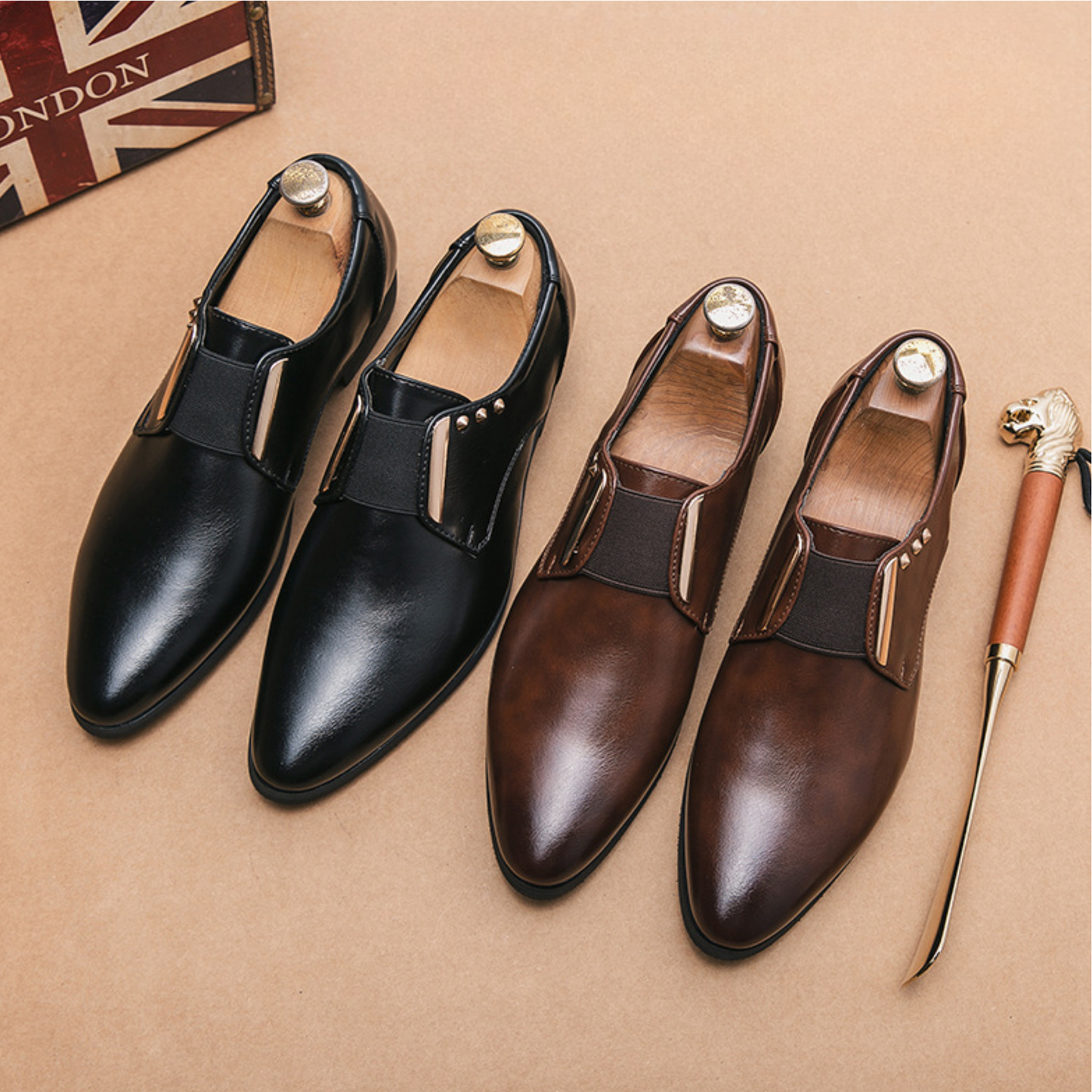 Easton Dress Genuine Leather Loafers