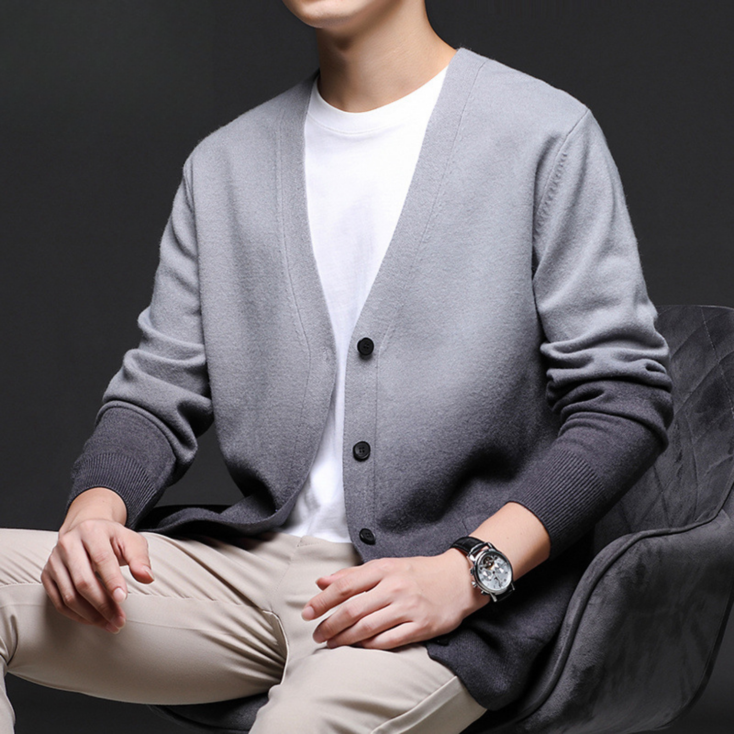 Velvet Horizon Wool Cardigan