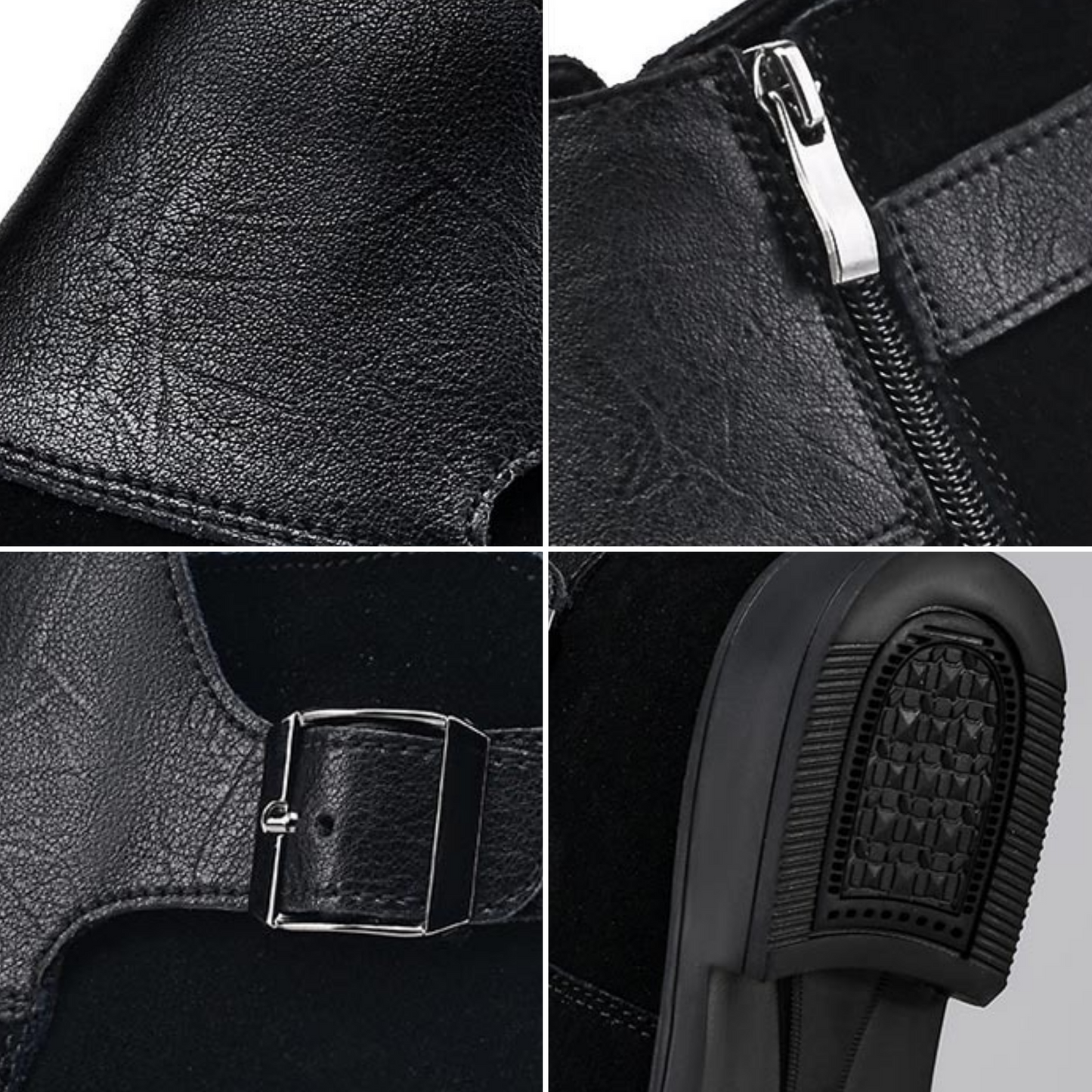 Grant Buckle Suede Boots