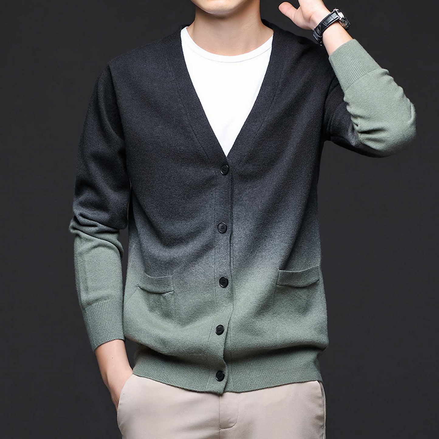 Velvet Horizon Wool Cardigan
