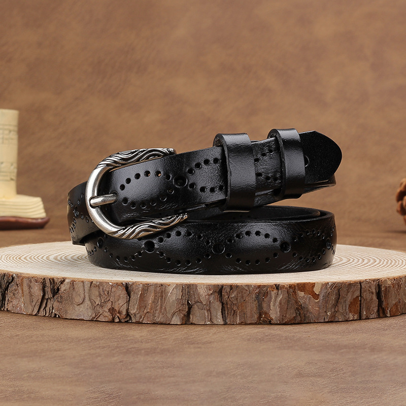 Vintage Aura Genuine Leather Belt