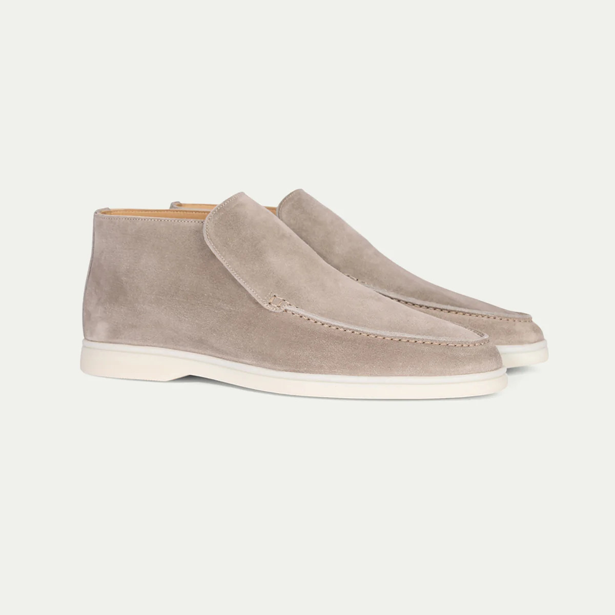 Velour Genuine Leather Loafers