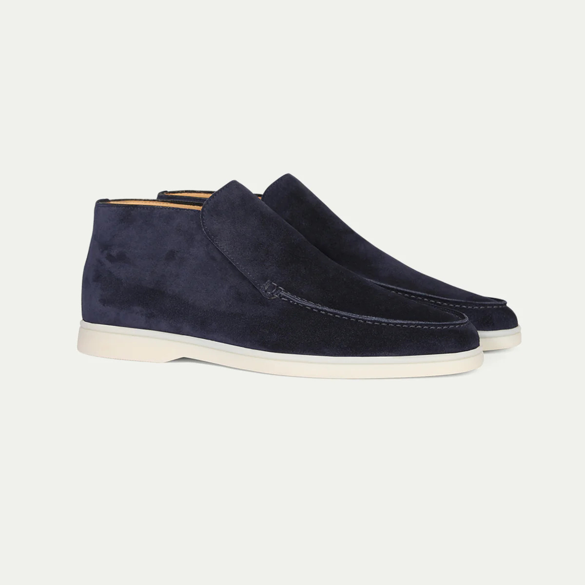 Velour Genuine Leather Loafers