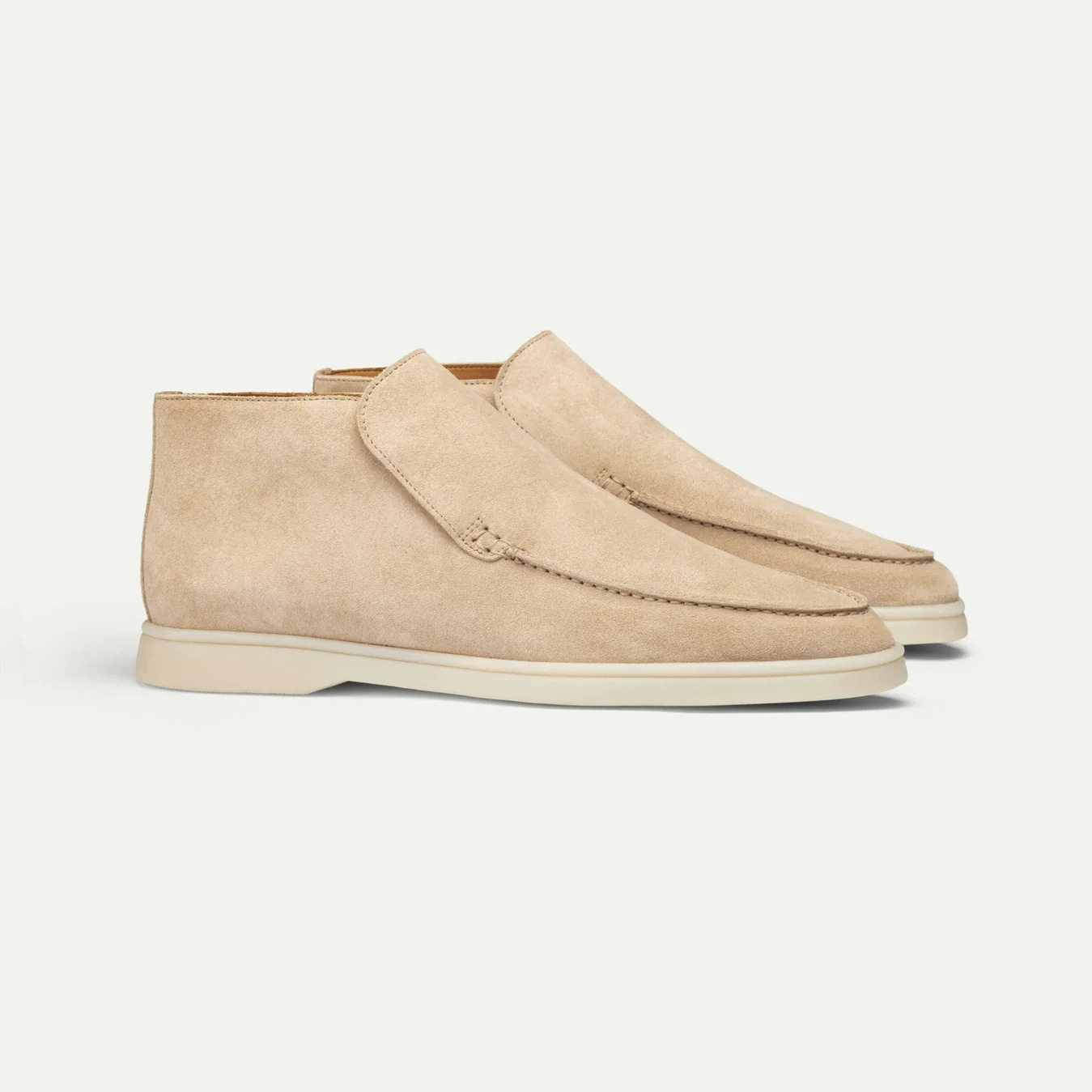 Velour Genuine Leather Loafers