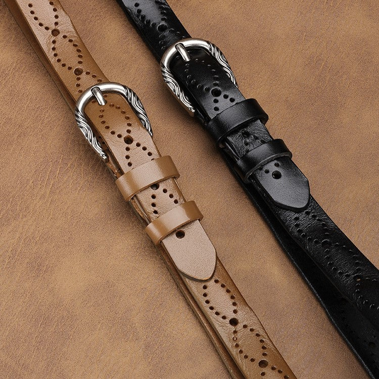 Vintage Aura Genuine Leather Belt