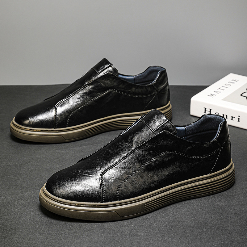 Linear Ease Genuine Leather Sneakers