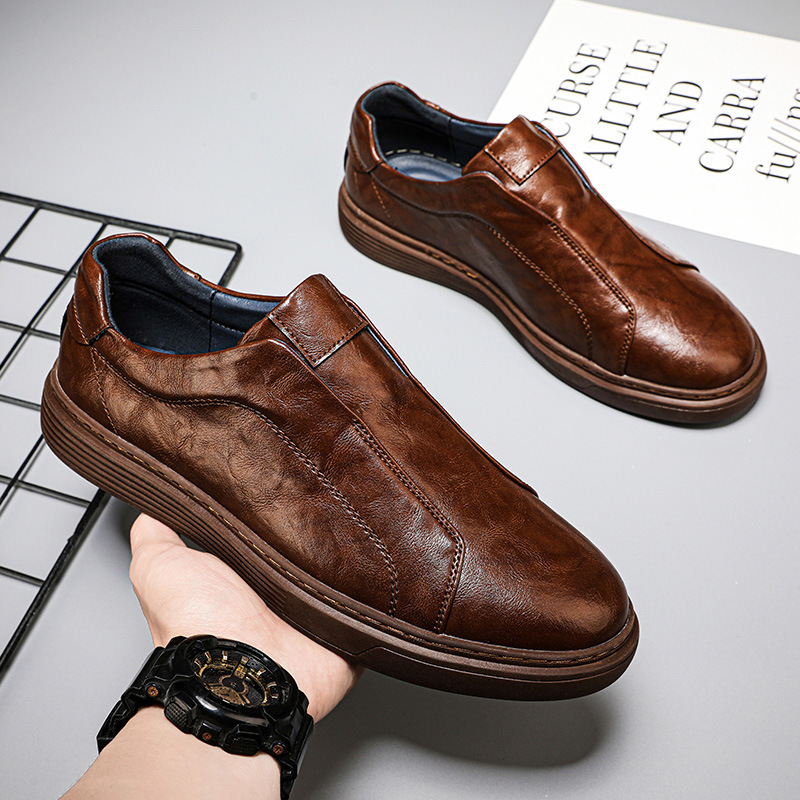 Linear Ease Genuine Leather Sneakers