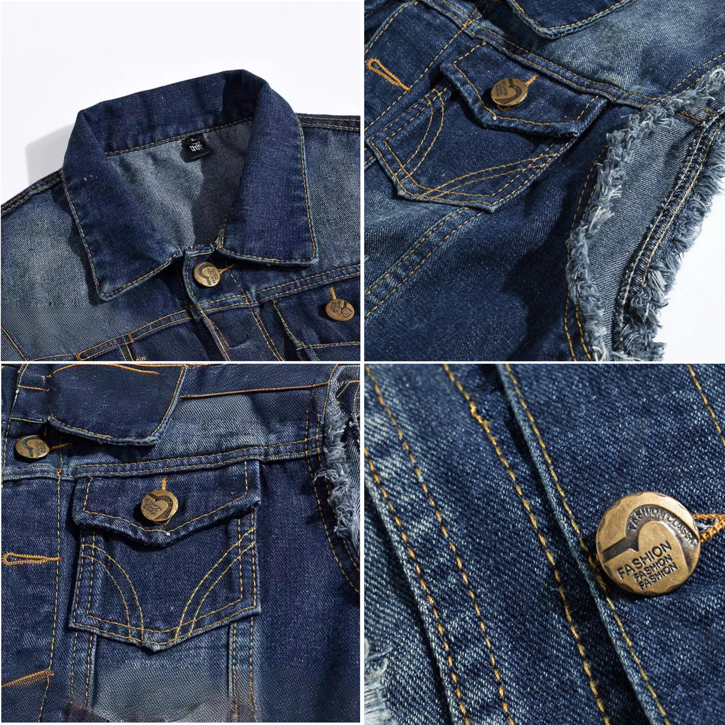 Maverick Rebel Denim Vest