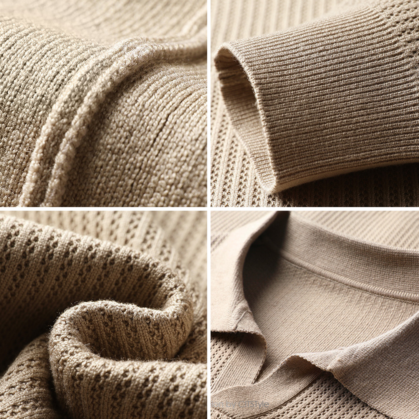 Signature Knitted Polo Jumper