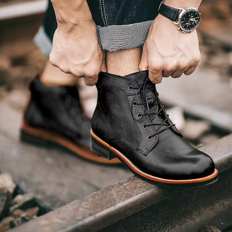 Chamberlain Genuine Leather Chukka Boot