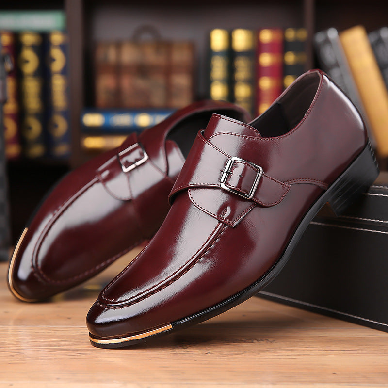 Milan Genuine Leather Monk Strap