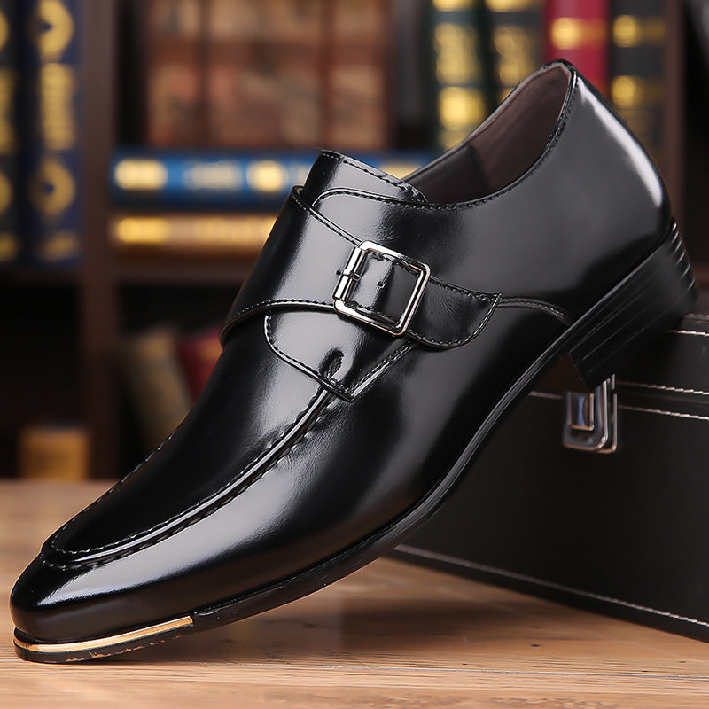 Milan Genuine Leather Monk Strap