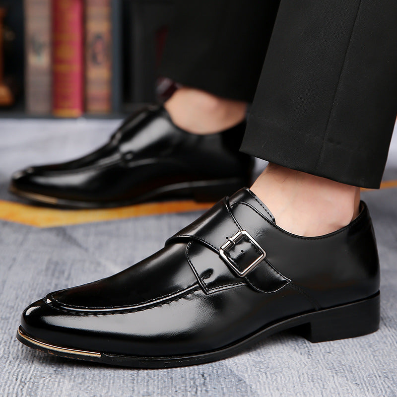 Milan Genuine Leather Monk Strap