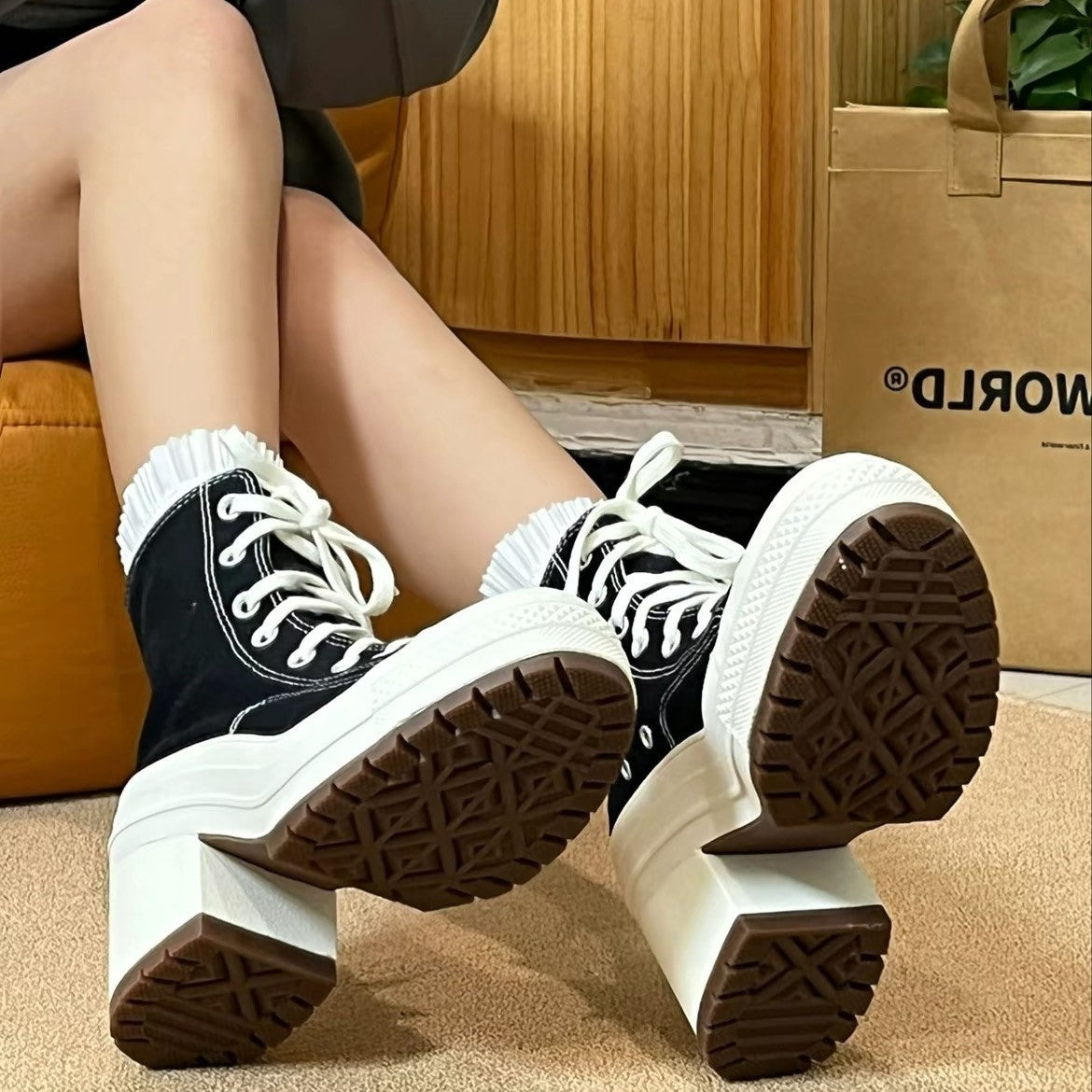 Crescendo High-Top Boots