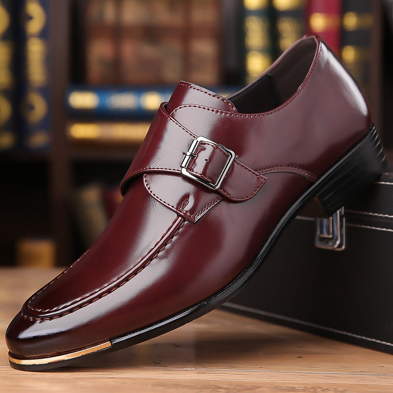 Milan Genuine Leather Monk Strap