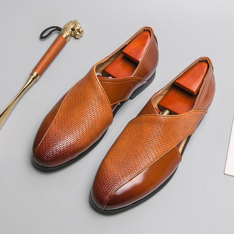 Lancaster Genuine Leather Slip-Ons