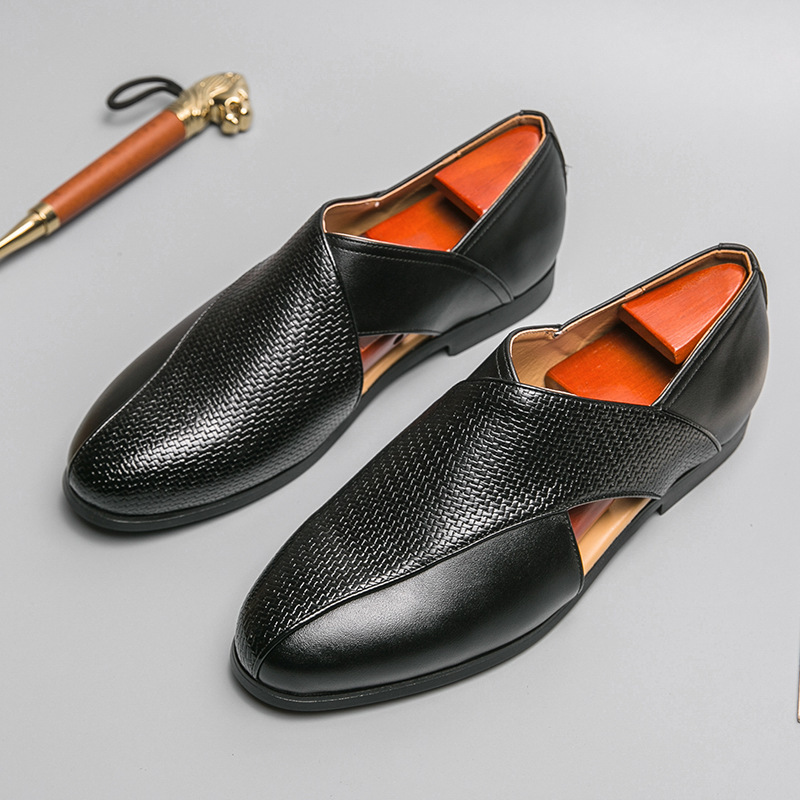 Lancaster Genuine Leather Slip-Ons