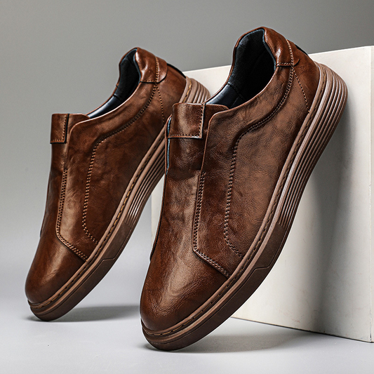 Linear Ease Genuine Leather Sneakers