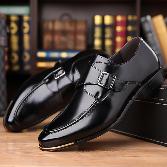Milan Genuine Leather Monk Strap