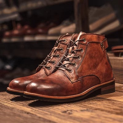 Chamberlain Genuine Leather Chukka Boot