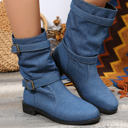 Lexi Chill Denim Boots